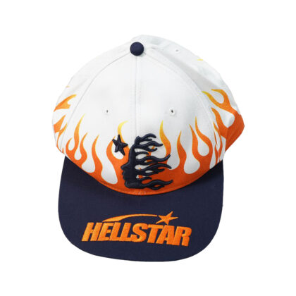 Hellstar Flame Vintage Snapback Hat