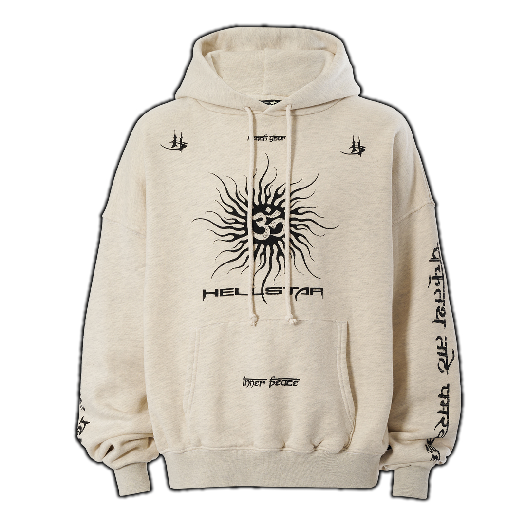 Hellstar Oatmeal Hoodie